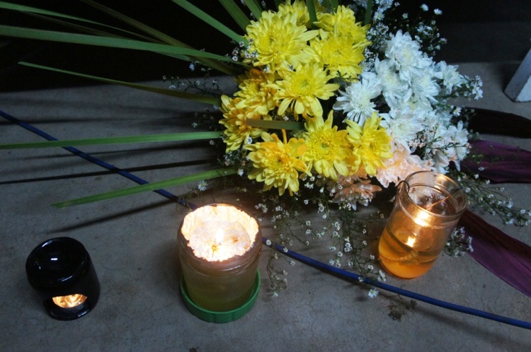 Vigil Candles for Santo Intierro